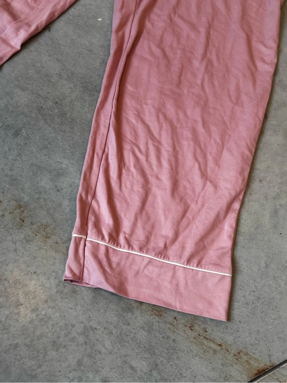 Life Is Good Pink Short-Sleeve and Pants Pajama Set with Winnie the Pooh Pocket